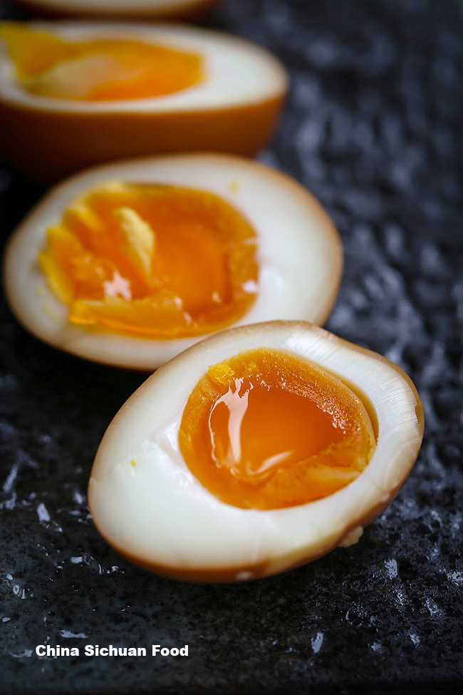 soy sauce eggs