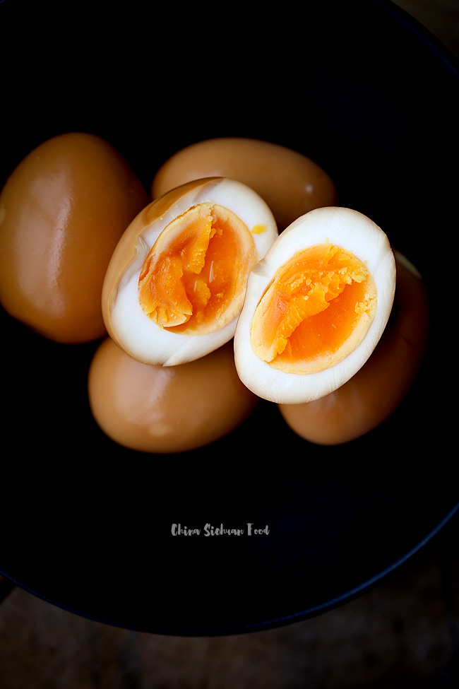 soy sauce eggs