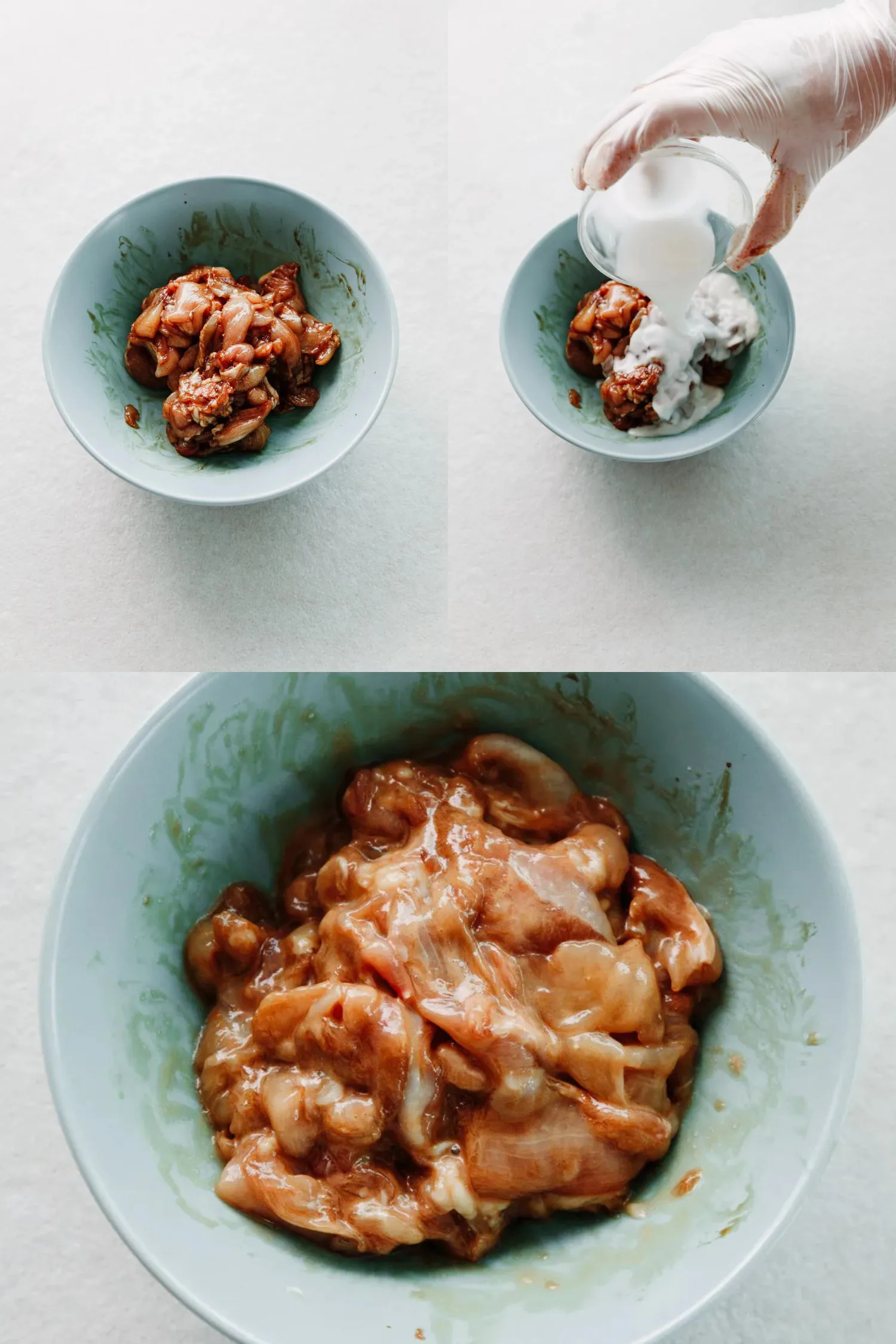 marinating chicken | chinasichuanfood.com