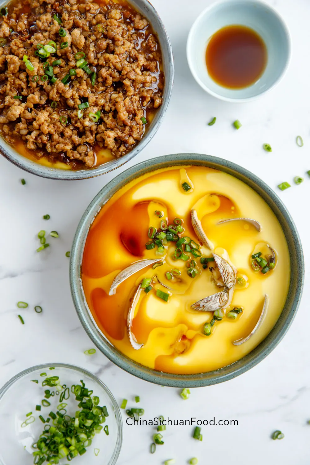 Chinese steamed egg|chinasichuanfood.com