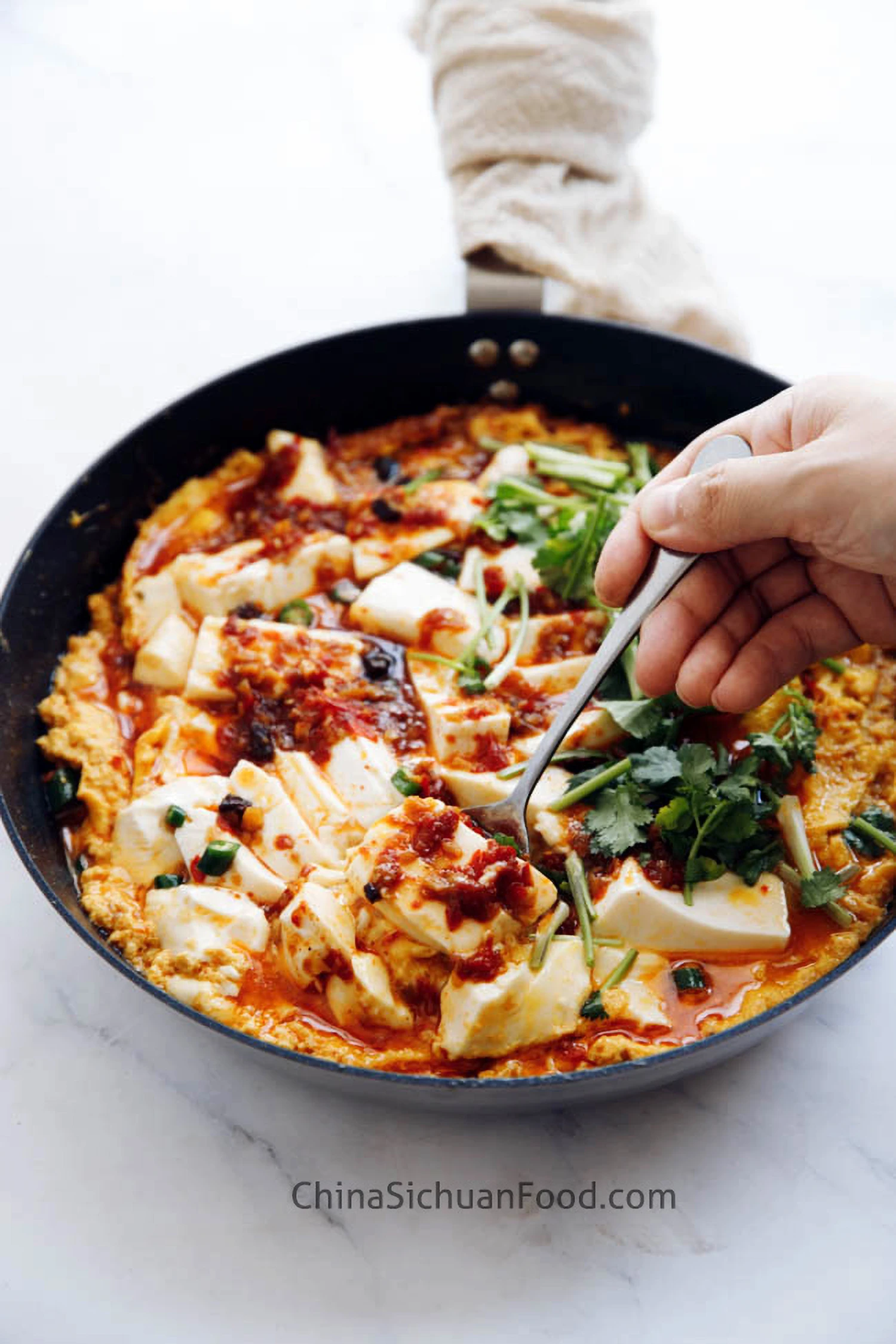 Egg and Tofu One Pot|chinasichuanfood.com