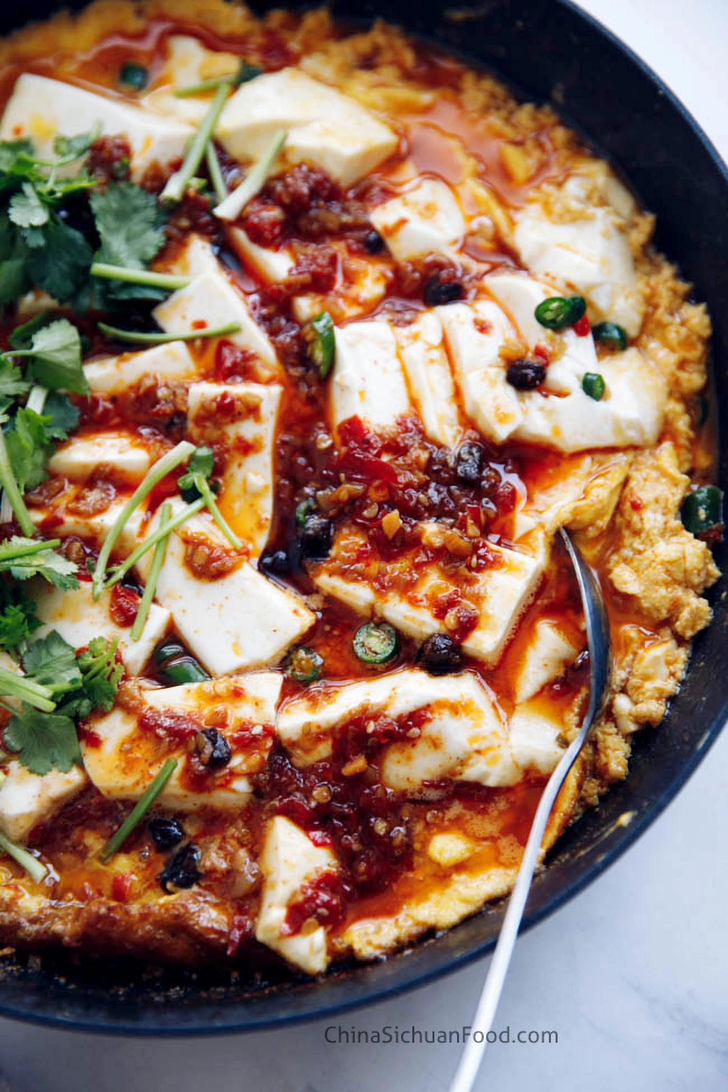 Egg and Tofu One Pot|chinasichuanfood.com