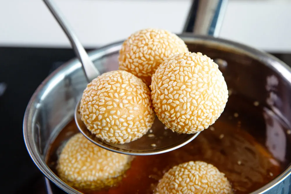 sesame balls|chinasichuanfood.com