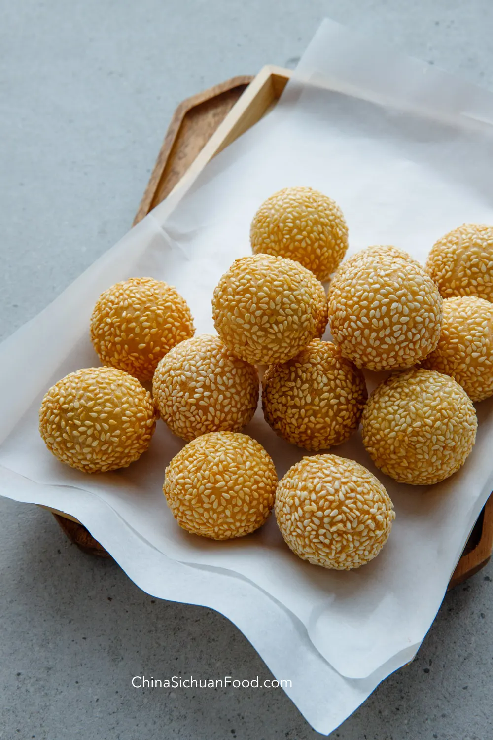 sesame balls|chinasichuanfood.com
