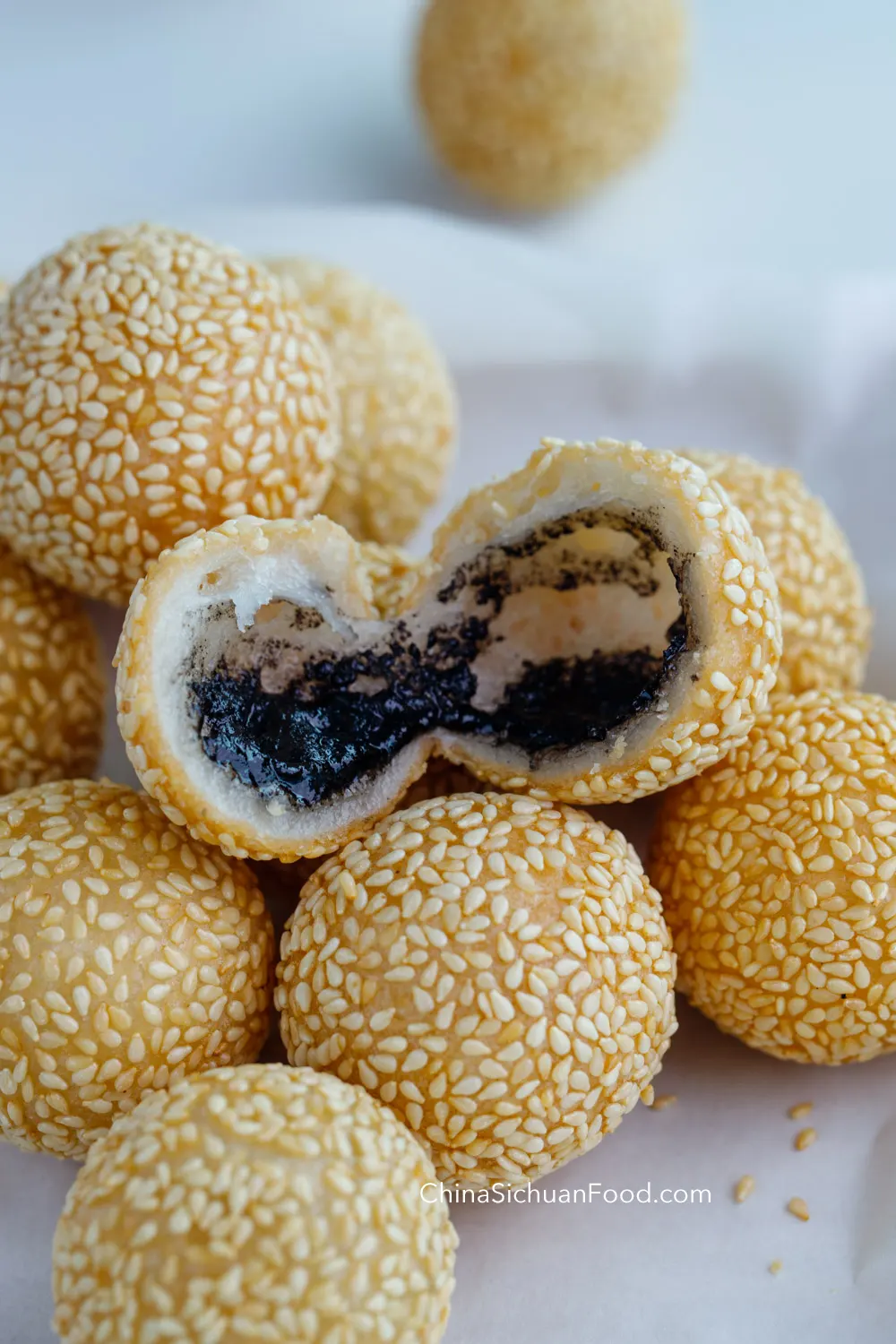sesame balls|chinasichuanfood.com