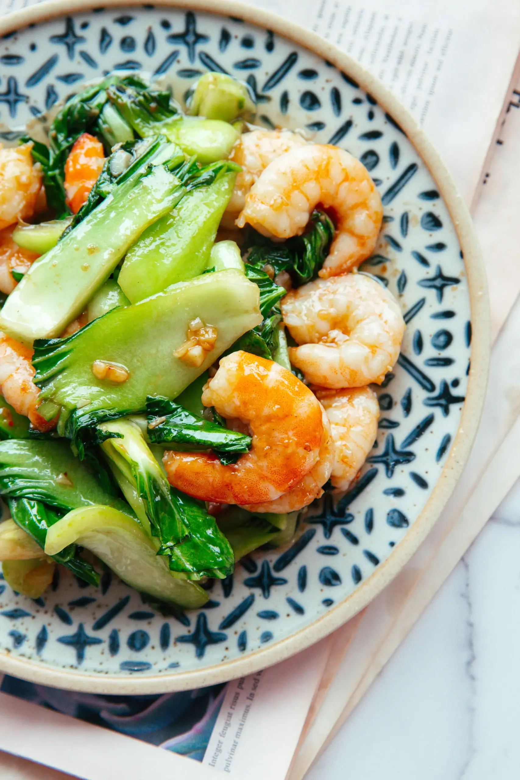 shrimp and bok choy stir fry | chinasichuanfood.com