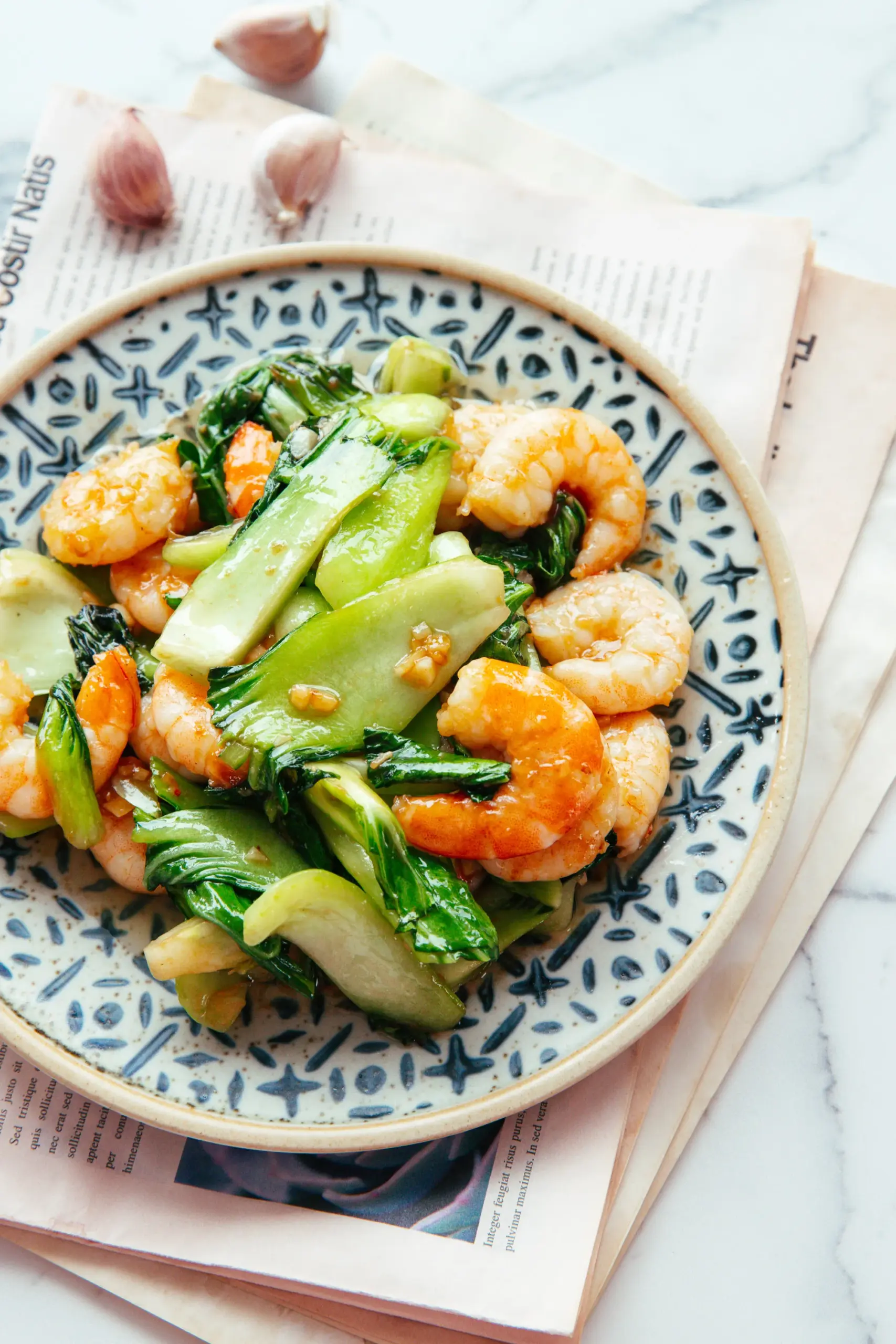 shrimp and bok choy stir fry | chinasichuanfood.com