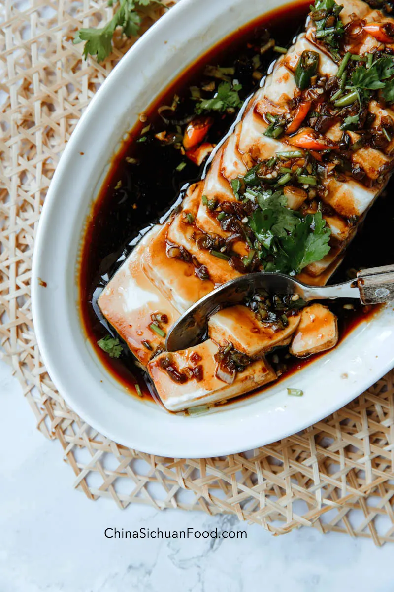 steamed tofu|chinasichuanfood.com
