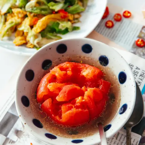 steamed tomatoes | chinasichuanfood.com